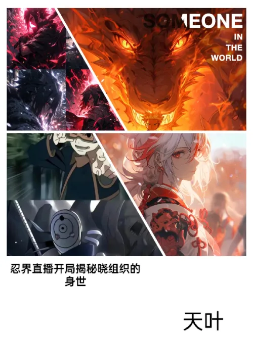 The start of Ninja World Live Broadcast reveals the origin of Akatsuki organization